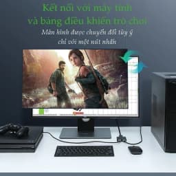 Thumbnail Bộ Switch HDMI 2 ra 1 Ugreen CM217 (Tương thích ngược 1 ra 2) | Độ phân giải 4K | Chuẩn HDMI 1.4 | BH 18 tháng | 50966 4