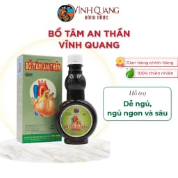 Thumbnail Bổ Tâm An Thần Vĩnh Quang chai 280ml Hỗ trợ dễ ngủ, ngủ ngon, giảm triệu chứng suy giảm trí nhớ 1