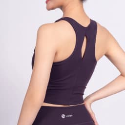 Thumbnail Bộ Tập Yoga Gym Livan Sport Áo Bra Kèm Đệm Rời & Quần Đùi Biker LV25N01F513, Bộ Tập Đùi Nữ, Bộ Tập Gym Đùi 1