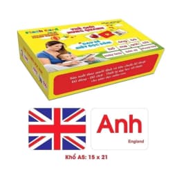 Thumbnail Bộ Thẻ Flashcard Thế giới xung quanh Song Ngữ Tiếng Anh 14 chủ đề theo Glenn Doman 2