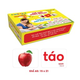 Thumbnail Bộ Thẻ Flashcard Thế giới xung quanh Song Ngữ Tiếng Anh 14 chủ đề theo Glenn Doman 4