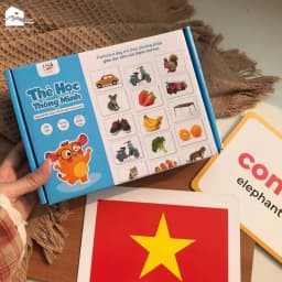 Thumbnail Bộ thẻ học thông minh Flashcard cho bé chuẩn Glenn Doman giáo giục sớm Lalala baby song ngữ Anh Việt 1