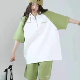 Thumbnail Bộ thể thao nam nữ ERNSTING NAD.Đồ bộ thể thao unisex chất tổ ong thấm hút mồ hôi thoáng mát 4