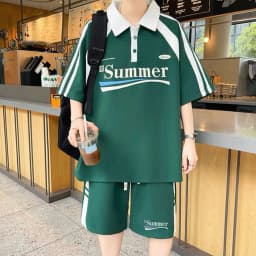 Thumbnail Bộ thể thao nam nữ SUMMER NAD.Đồ bộ thể thao unisex chất tổ ong thấm hút mồ hôi thoáng mát 4