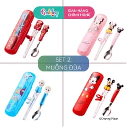 Thumbnail Bộ Thìa Dĩa Cho Bé Tập Ăn Gabby Cao Cấp Nhân Vật Disney 3