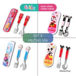 Thumbnail Bộ Thìa Dĩa Cho Bé Tập Ăn Gabby Cao Cấp Nhân Vật Disney 4