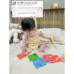 Thumbnail Bộ Thư Viện Song Ngữ Đầu Tiên (Sách Cứng Cho Bé Từ 0-3 Tuổi) 1