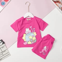 Thumbnail Bộ thun cộc tay LITIBABY cotton nhiều hình in sắc nét cho bé 11kg - 24kg 2