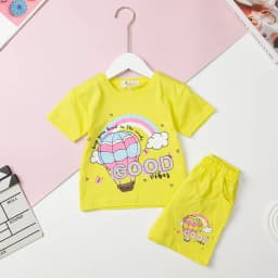 Thumbnail Bộ thun cộc tay LITIBABY cotton nhiều hình in sắc nét cho bé 11kg - 24kg 4