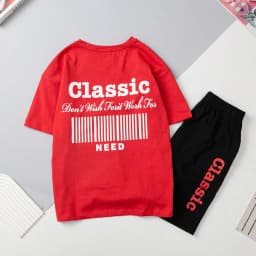 Thumbnail Bộ thun hè bé trai Bộ mát mùa hè LITIBABY ngắn tay size 10 đến 16 tuổi 3