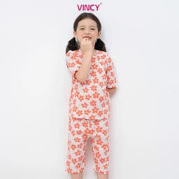 Thumbnail Bộ thun lửng cổ tròn cho bé, họa tiết đặc trưng cho mùa Giáng Sinh KTL019W31 3