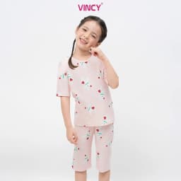Thumbnail Bộ thun lửng cổ tròn cho bé, họa tiết đặc trưng cho mùa Giáng Sinh KTL019W31 4