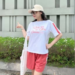 Thumbnail Bộ thun ngắn tay thun 100% cotton cho bé gái YTEEN EAX011-5 từ 35-62 KG 3