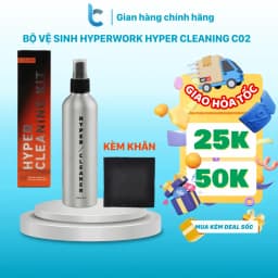 Thumbnail Bộ Vệ Sinh HyperWork Hyper Cleaning C02 Kèm Khăn Lau Vệ Sinh Màn Hình, Vỏ Ngoài, Bàn Phím Laptop 1