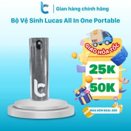 Thumbnail Bộ Vệ Sinh Màn Hình IPhone, IPad, Macbook Lucas All In One Portable Cleaner Có Dung Dịch Diệt Khuẩn Và Cán Lau Siêu Sạch 1