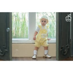 Thumbnail Bộ yếm rời kèm áo cộc tay La Pomme Thỏ Con Nhí Nhảnh 4