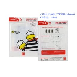 Thumbnail Bọc vở ni lông cấp I 3245 Hồng Hà 1