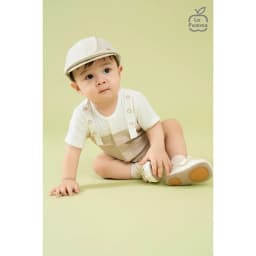 Thumbnail Body chip cộc La Pomme Dệt ô Hàn Quốc 3