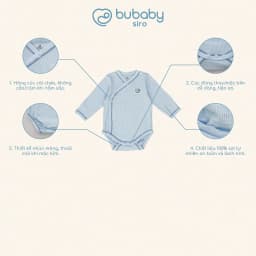 Thumbnail Body chip dài tay cài chéo Siro Bubaby 1