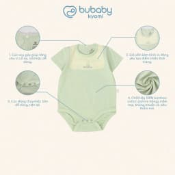 Thumbnail Body chip ngắn tay Bubaby cho bé từ sơ sinh đến 12 tháng 4