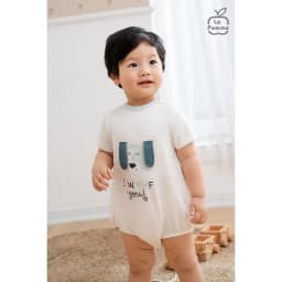 Thumbnail Body cộc tay La Pomme Chú cún tai dài 3