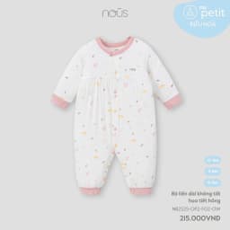 Thumbnail Bodysuit liền thân dài Nous không tất ( 0-12 tháng ) 2