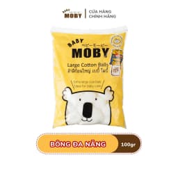 Thumbnail Bông đa năng Moby Baby 80gr 1