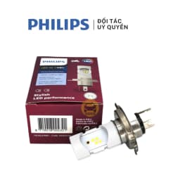 Thumbnail Bóng đèn LED xe môtô PHILIPS [2 chân M5] & [3 chân HS1] 12V công suất 6W 2