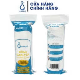 Thumbnail Bông tẩy trang Likado miếng dạng tròn 100 MIẾNG 100% cotton 3