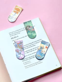 Thumbnail Bookmark nam châm - Cổ mỹ từ (bộ 4 cái) 1