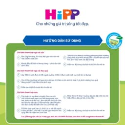 Thumbnail Bột ăn dặm dinh dưỡng Gạo nhũ nhi HiPP Organic 200g 3