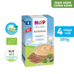 Thumbnail Bột ăn dặm dinh dưỡng Sữa, Hoa Quả HiPP Organic hộp 250g, dành cho bé từ 4-6 tháng tuổi. 3