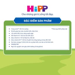 Thumbnail Bột ăn dặm dinh dưỡng Sữa, Hoa quả, Bắp HiPP 250g 2
