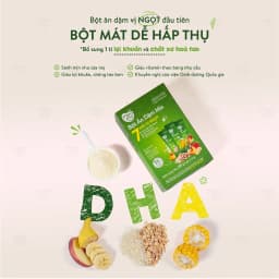 Thumbnail Bột ăn dặm mix vị Mămmy bổ sung DHA, canxi, sắt giúp bé phát triển khỏe mạnh, thông minh, hộp 7 gói 3