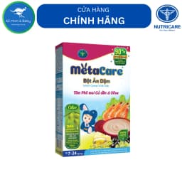 Thumbnail Bột ăn dặm Nutricare Metacare Tôm phô mai củ dền olive (200g) 1