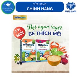 Thumbnail Bột ăn dặm Nutricare Metacare Tôm phô mai củ dền olive (200g) 2