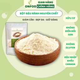 Thumbnail Bột đậu nành nguyên chất hữu cơ ONFOD không biến đổi gen ăn kiêng giảm cân healthy 1