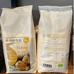 Thumbnail Bột bắp hữu cơ hạt mịn Markal 500g 2