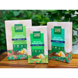 Thumbnail Bột ca cao nguyên chất gu truyền thống Cacao Mi Original đặc sản Việt Nam quà biếu tặng hộp 127g 2