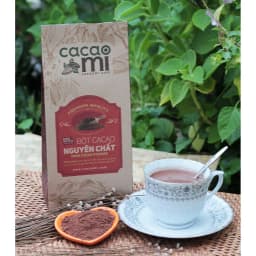 Thumbnail Bột ca cao nguyên chất không đường Cacao Mi Premium gu đậm làm bánh pha thức uống socola trà sữa 1kg 2