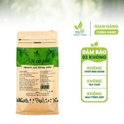 Thumbnail Bột cà phê nguyên trái không rang enema Viet Healthy 1000g, dùng cho coffee enema thải độc đại tràng 1