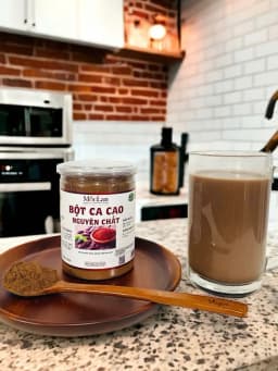 Thumbnail Bột Cacao Nguyên Chất 100% đậm vị Mộc Lan Healthy - 250g, 500g 3