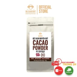 Thumbnail Bột Cacao Nguyên Chất DK Harvest - Chuẩn UTZ, 11-13% Bơ Cacao | Đậm Vị, Giàu Chất Chống Oxy Hóa, Cải Thiện Tâm Trạng 1