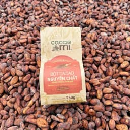 Thumbnail Bột Cacao Nguyên Chất Không Đường CACAOMI Premium Gu Đậm Vị - Pha Socola, Trà Sữa, Bánh Chocolate 4