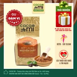 Thumbnail Bột cacao nguyên chất không đường CACAOMI Premium gu đậm ca cao socola chuẩn xuất khẩu 80g/250g/500g 1