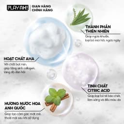 Thumbnail Bọt Dung Dịch Vệ Sinh Nam PlayAh hương nước hoa Franklin/Mint Whisper tạo bọt 100ml 2