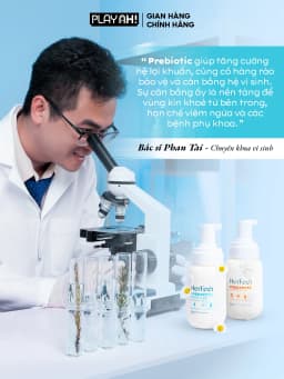 Thumbnail Bọt Dung Dịch Vệ Sinh Nữ PlayAh! Her Feel Prebiotic - Dòng Sensitive Dưỡng Ẩm Chuyên Sâu/Rose Sạch Thơm Toàn Diện 150ml 2