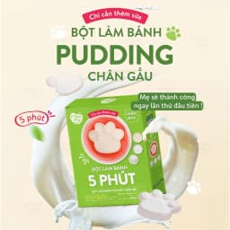 Thumbnail Bột làm bánh trộn sẵn Mămmy làm bữa phụ cho bé 6 tháng: bánh Crepe, Pancake, PannaCotta, Pudding và Bột làm váng sữa 4