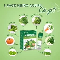 Thumbnail Bột Rau Củ Xanh KENKO AOJIRU Giảm Táo Bón Giảm Nóng Trong Thải Độc Cơ Thể Điều Hòa Nội Tiết  COMBO MUA 3 TẶNG 1 3