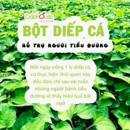Thumbnail Bột rau diếp cá Dalahouse 120g nguyên chất hữu cơ sấy lạnh công nghệ đạt chuẩn Châu Âu 1